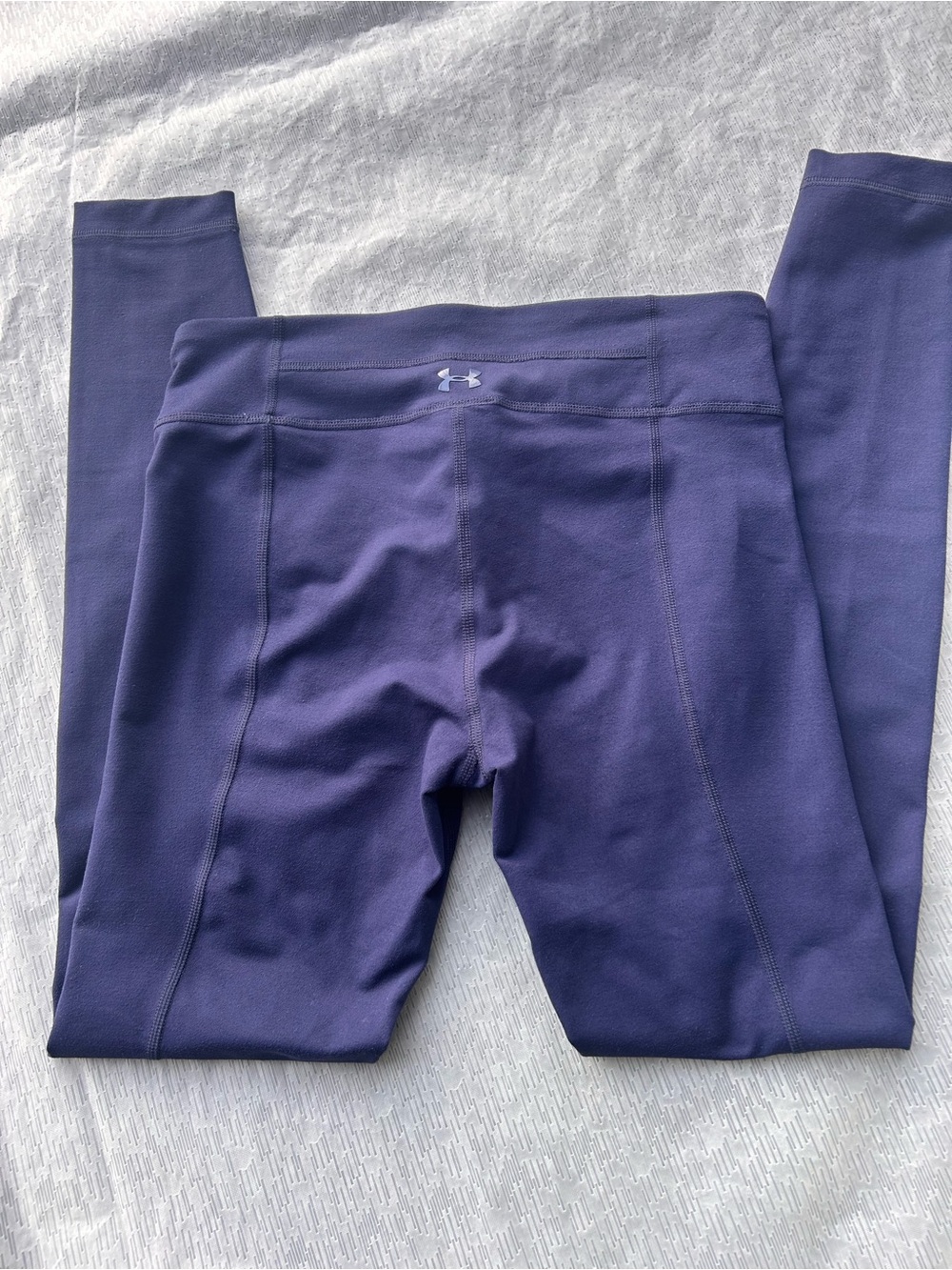Under Armour Heatgear Blue Women Leggings S. Good Cond.